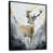 Toile avec cadre flottant noir