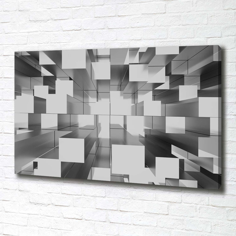 Abstraction Background - Wrapped Canvas Print