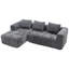 Canapé modulaire 2 pièces sans cadre-108795706