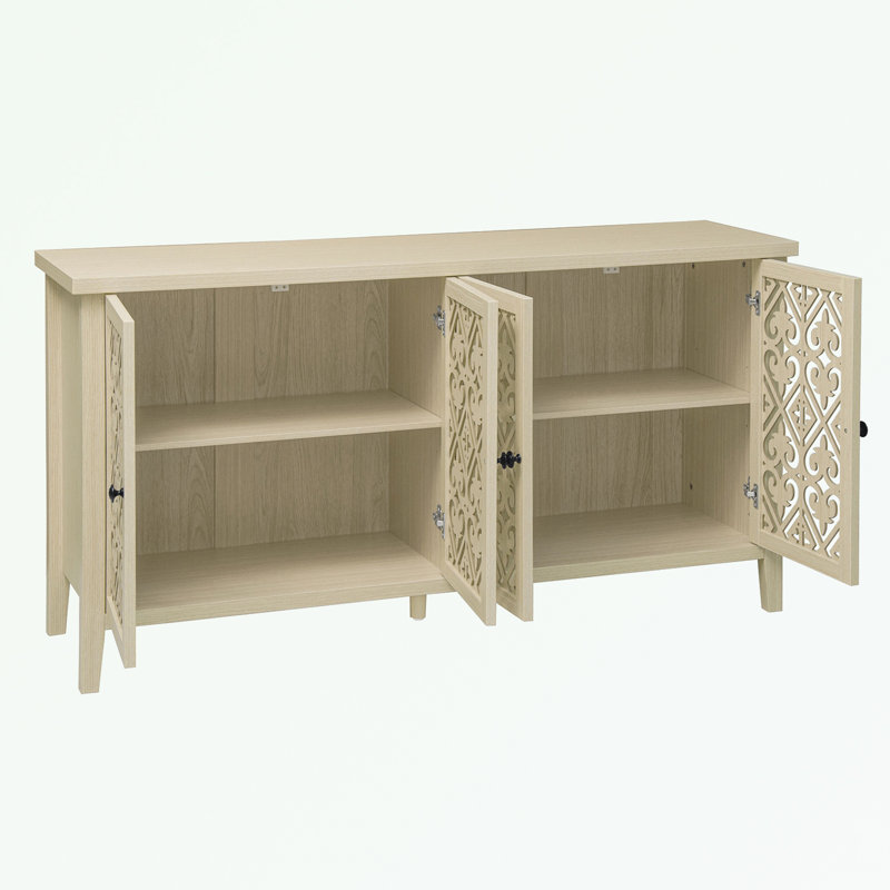 Armoire évidée avec 4 portes