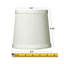 Abat-jour tambour en lin H 5,25 po x l 5,5 po (à pince)-480173948