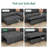 Anureet Latitude Run® Modular Sleeper Sectional L Shaped Couch Sofa Bed With Storage Seat-1469494869