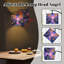  Lampe sur pied Arc Magical Forest Glow Butterflies Under Crescent Moon Starry Sky Tall