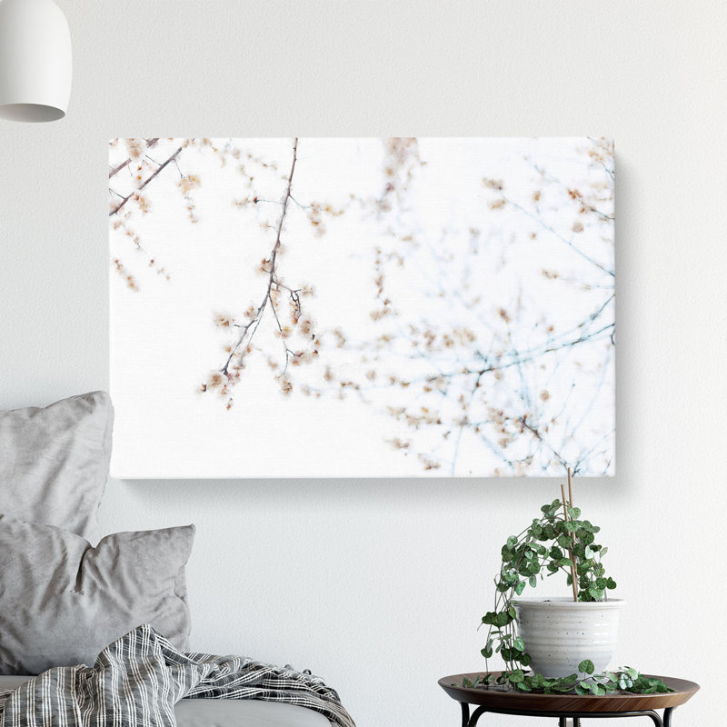 Branches Of A Blossom Tree Painting - Wrapped Canvas, 60cm H x 91cm W x 3cm D