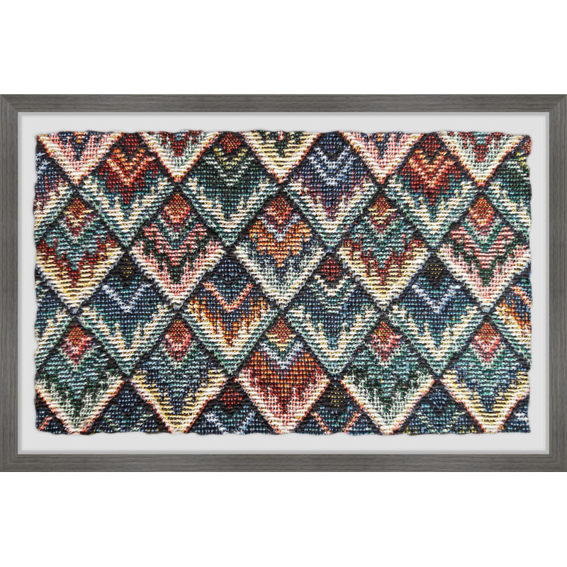 " Diamond Patterns ", 24" H x 36" W x 1.5" D