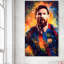 " Lionel Messi, A Ballon D'Or Legend, FC Barcelona " by V2 Design Co. Painting Print-88069012