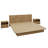 Zen Alpha Bedroom - Platform Bed with Headboard and Nightstands (2) – Easy Assembly, No Box Spring Required-1468041925-1474959961-1465007864