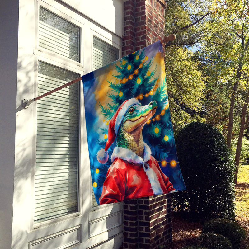 Drapeau de la maison de Noël, Alligator