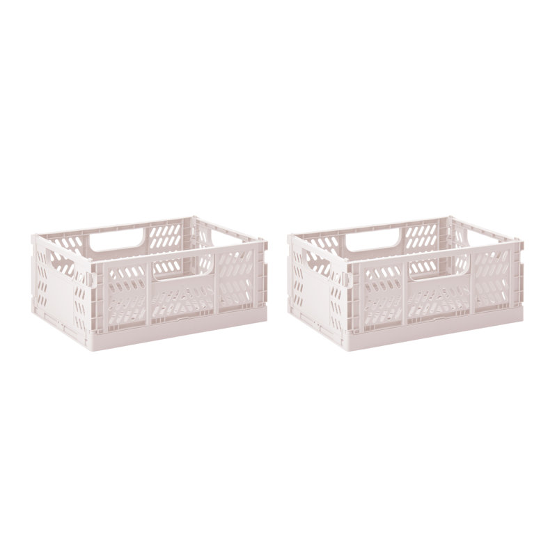 Caisse en plastique Sprouts, Rose