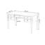 Bureau rectangulaire gris en bois massif-645218633