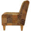 Fauteuil de chambre en polyester de 24 po de large Alpaslan