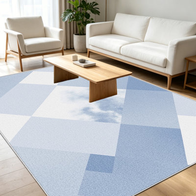 Tapis ornemental rétro de 1 pièce, tapis décoratif polyvalent et élégant, facile à nettoyer et à entretenir, meuble idéal pour la chambre à coucher, le salon, le couloir, le vestibule, le dortoir et le bureau afin de rafraîchir l'ambiance intérieure de votre maison