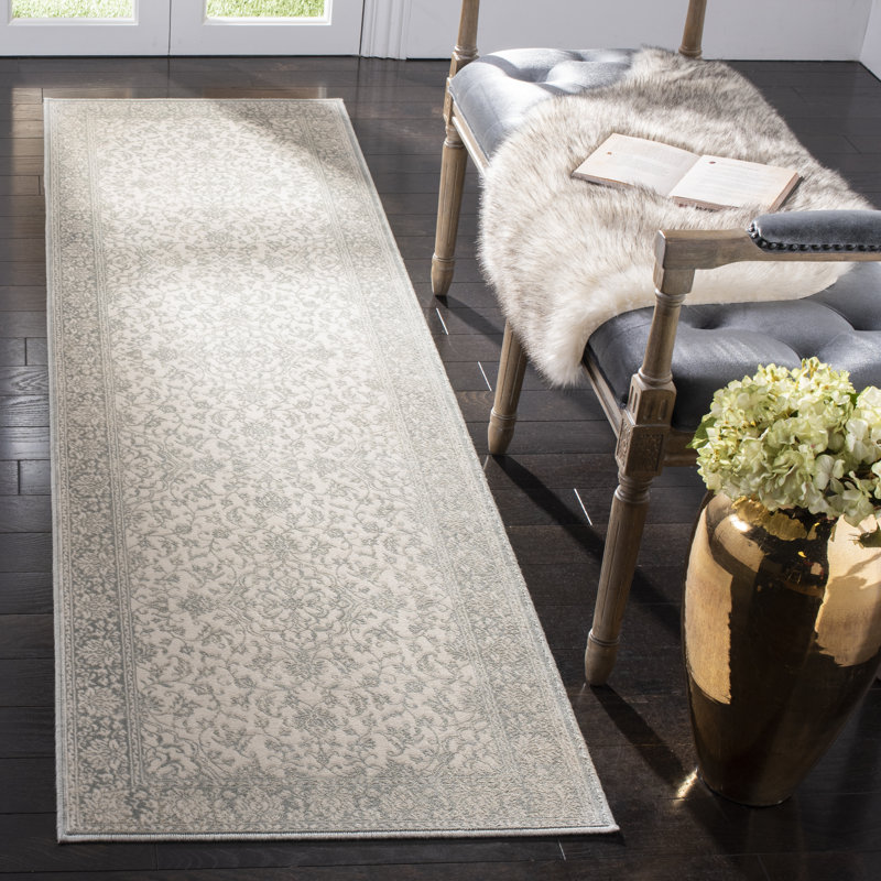 Forestburgh Performance Floral Rug, Rectangle 4' x 5'7"