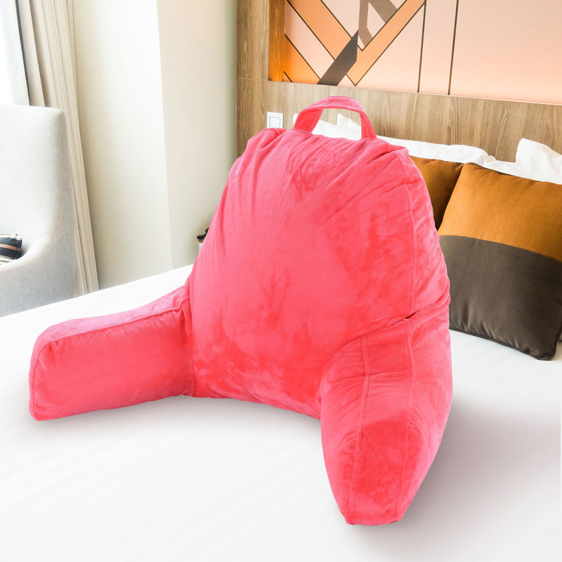 Throw Pillow, Hot Pink, 16" H x 13" W x 9" D