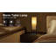 Lampe de table en métal 22 po H 22 po pour salon, lampe de chevet pour chambre à coucher, lampe DEL