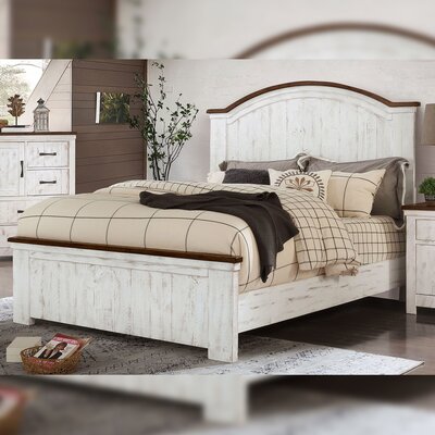 Anes King Solid Wood Platform Bed -  Rosalind Wheeler, 5C396D075BC44D7EBD807C55DDF2B6A0