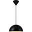Ellen 1 - Light Satin Black Single Pendant-48155749-48158196