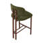 Upholstered Bar Stool with Iron Frame-307419545