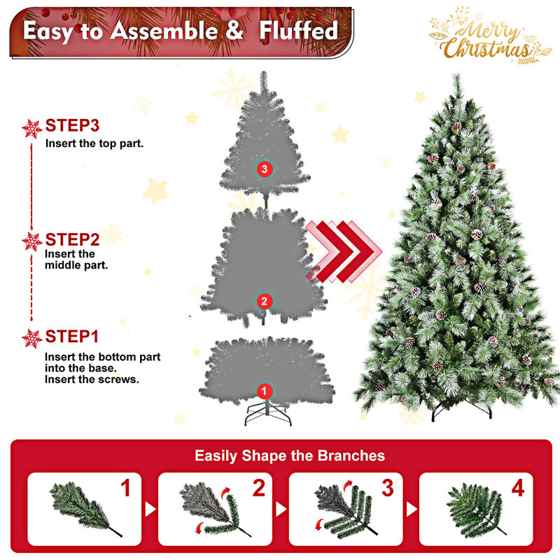 Scotch Pine Christmas Tree, 8'