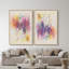 Oliver Gal Love Poems Set Abstract - Heavy Gel Top Coat Framed Canvas Art-1630278092-1630278091