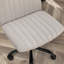 Fauteuil de bureau pivotant en tissu - mobilier contemporain avec revêtement respirant, pivotant à 360 °, base en métal, 5, tissu doux de couleur bleue, fonctionnel, gris-273203912