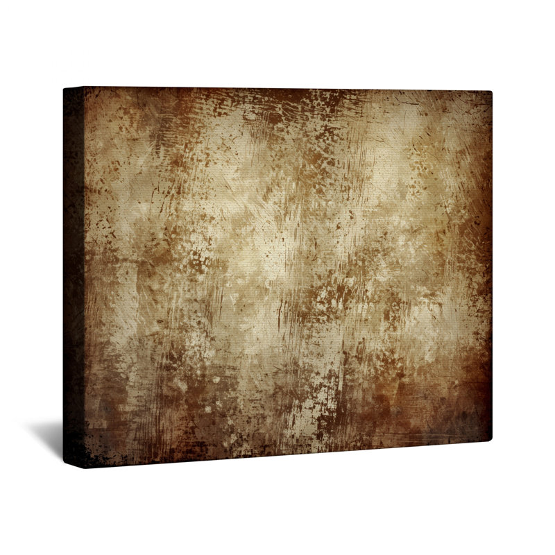 Toile tendue à motif grunge délavé en plusieurs tailles, 16 x 16 pouces