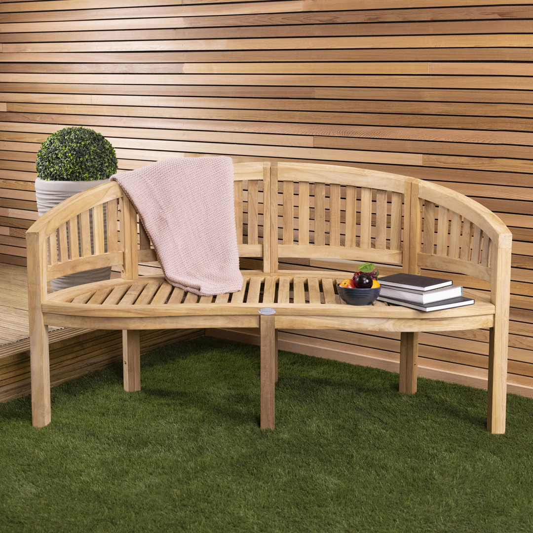 Gartenbank Lucian aus Teak