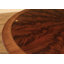 Round Mahogany Wood Dining Table