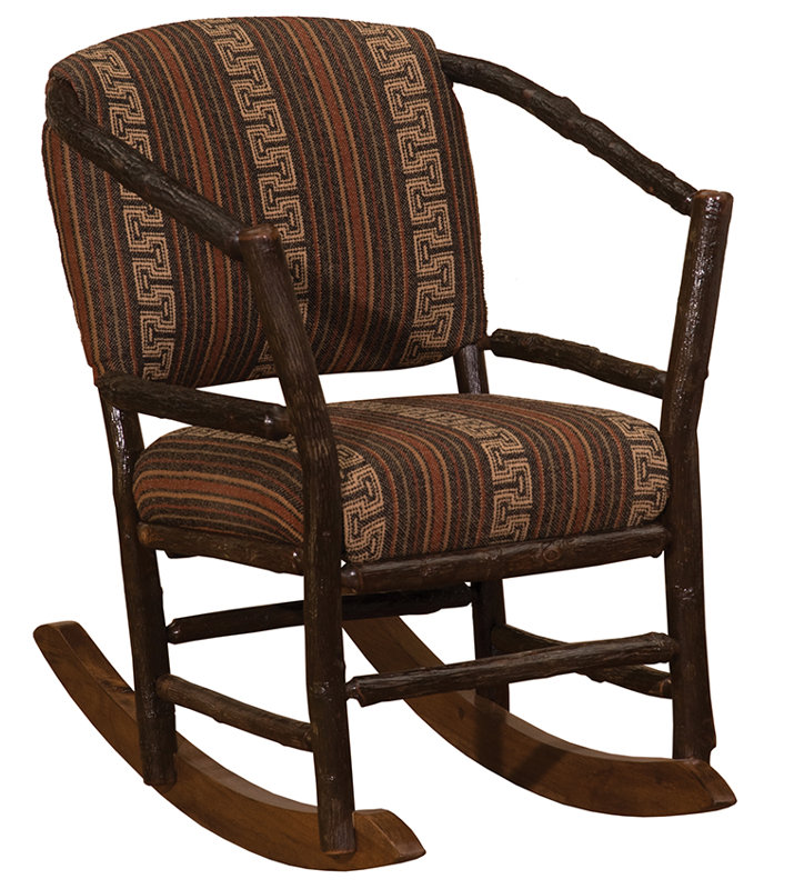 Chaise berçante Fireside Lodge Hickory
