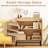 31.5" Rattan Buffet Cabinet Sideboard Storage Cabinet with Doors and Adjustable Shelf-166122804