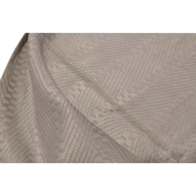 Tapis gris noué à la main de qualité unique en son genre