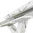 Modern Rectangle Dining Table with X-Shape Table Leg-762939843-762939842