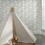 Rouleau de papier peint autocollant L 18,86 pi x l 18 po Jenna Jungle Menagerie
