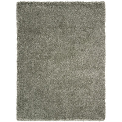 Elidge Shag Performance Solid Color Rug