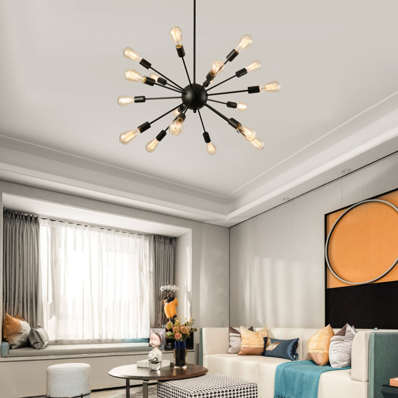 Lustre sphérique spoutnik 18 lumières Jauregui