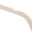 Harbour Housewares - 45cm Velvet Hangers - Non-Slip Coat Hangers with Trouser Bar-106208732-106208735