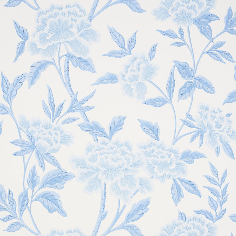 Whitney Floral Wallpaper, Blue