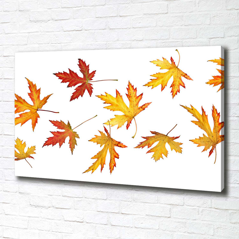Autumn Leaves - Wrapped Canvas Print