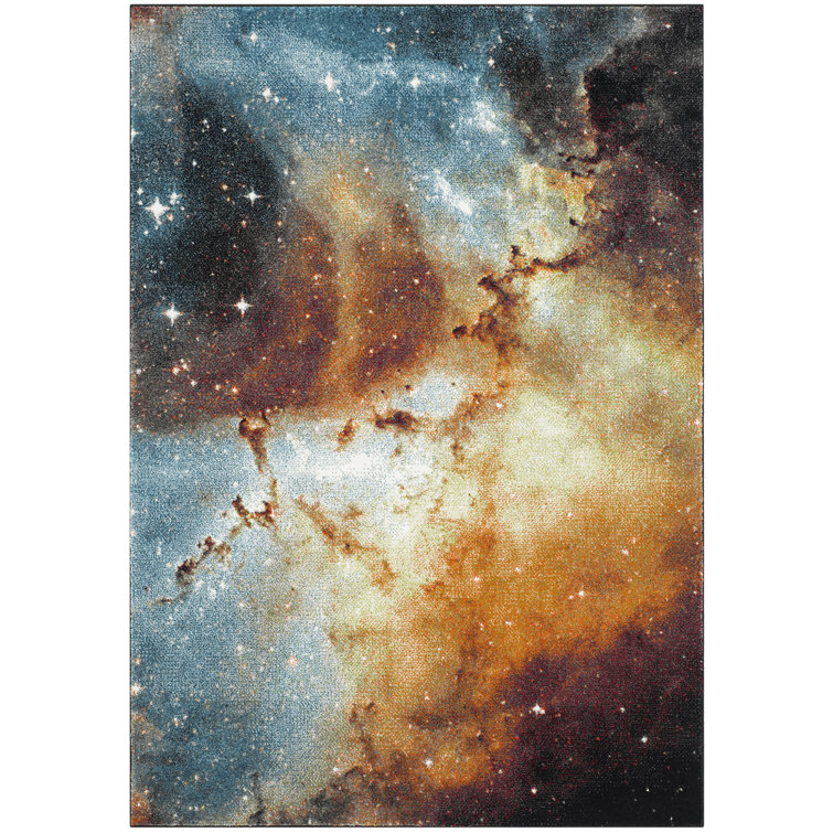 Tapis performance abstrait Galaxy