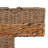 L-Shaped Stair Basket with Carry Handles, Handwoven Seagrass & Water Hyacinth Stair-Step Organizer with Reinforced Metal Frame, 16.1" H x 16.1" L x 10" W-1867398947