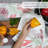 100% Cotton Summer Kitchen Towels, 18 x 28 inches, Hello Bird Printed Dish Towels, Hand Towel