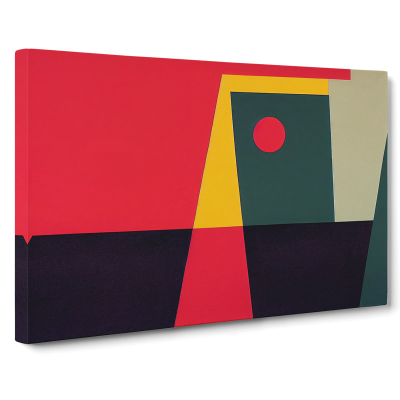 Bold Suprematism Art Vol.2 Abstract - Wrapped Canvas, 50cm H x 76cm W x 3cm D