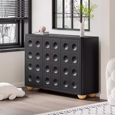 Geometric Cabinet Large Storage