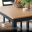 Table de salle à manger Malkin avec 4 chaises et banc, ensemble de 6-99374591-111275600