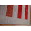 Tapis oriental rayé Gabbeh 8 x 10