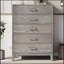 Commode décorative 5 tiroirs Etha