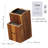 VEVOR 2 Slot Universal Knife Block