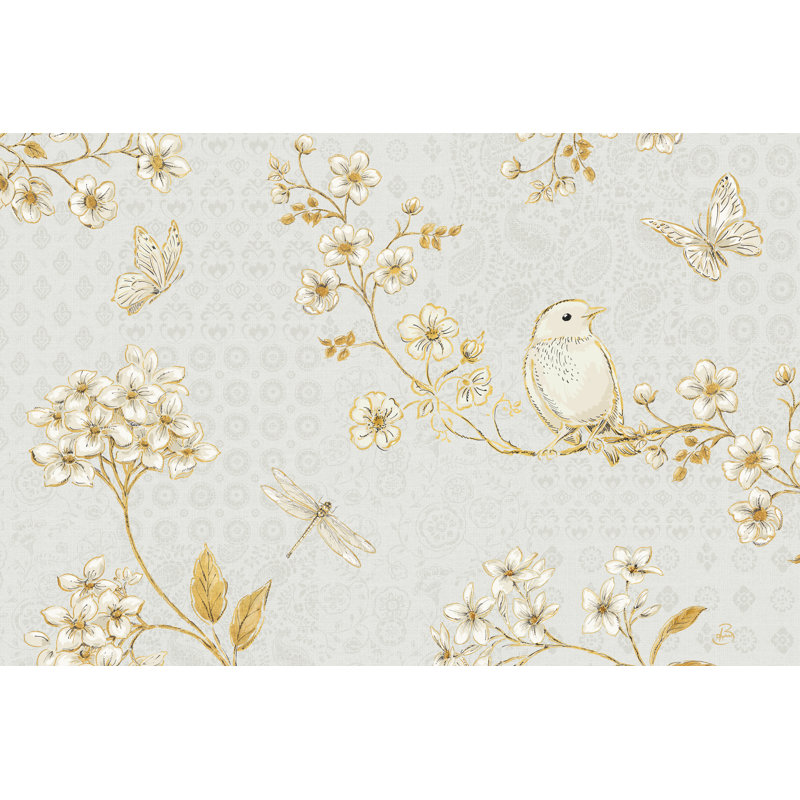 Golden Garden I, H 20 po x l 30 po x P 1,25 po