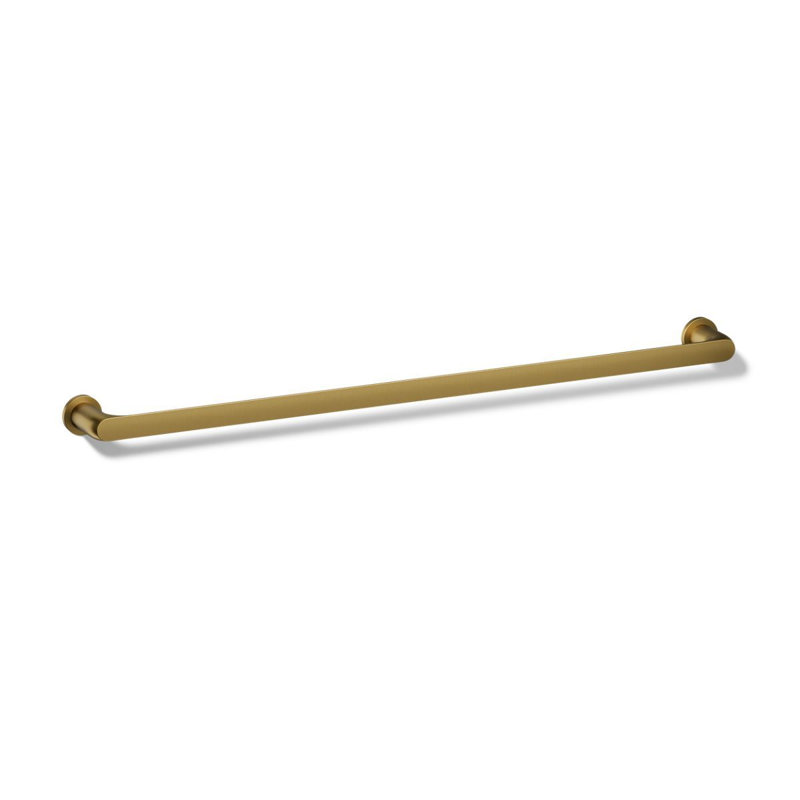 Avid Towel Bar, 30"W, Vibrant Brushed Moderne Brass