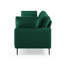 Etta 214.1Cm Velvet Square Arms Sofa-982565712